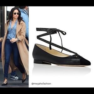 Sarah Flint Lily flats ASO Meghan Markle